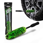Premium Non-scratch Wheel Brush     Bendable Soft Bristle Rim   Wheel Cleaner