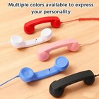 Retro Phone Handset For Iphone Android Cell Phone Type-c Wired Plug In Handheld