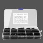 600pcs M3 Nylon Hex Spacer Standoffs Screws Nuts Assortment Kit For Pcb