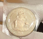Bahamas 1974   Proof  Silver 50 Cents   Blue Marlin  99    Tracked Shipping