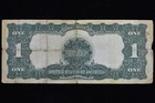 1899  1 Silver Certificate     Vf Very Fine Net     Black Eagle Note 366    trusted   