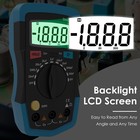 200pf To 20000  f Lcd Digital Capacitor Capacitance Meter Tester Zero Adjustment