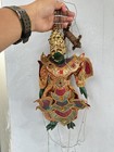 Pair Vintage Burmese Marionette Puppets 13  - Garuda   Prince Asian Folk Art