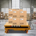 Table Hydraulic Scissor Lift Handling Transportation Lifting Bench 150kg 330lbs