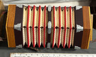 Vintage Bastari 20 Button Squeezebox Anglo Concertina Made Italy Works W issues