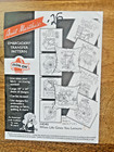 Aunt Martha s Hot Iron Transfers Unused Vintage Embroidery Patterns Lot Of 6