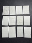 China 1963 S54b Children  imperf  Complete Set Of 12  Xf