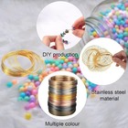 Memory Wire Jewelry Making Supplies - Multicolor Steel Wire For Necklace  Bracel