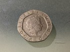 United Kingdom Uk Great Britain 20 Pence 2001 Circulated