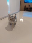  Bad A   Genuine Oem Chrome Mack Truck Bulldog Hood Ornament Patent 87931
