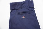  2  Alleson Med Adult Navy Blue Softball baseball Pants Polyester W belt Loop