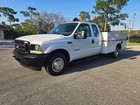Ford F350 Powerstroke 7 3l Turbo Diesel Service Utility Crane Mechanics Truck