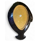 Large 18 5  Nils K  hler Denmark Studio Pottery Fish Platter Wall Plaque Mcm Hak