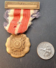 Vfw Gold Filled Veterans Of Foreign Wars Honorary Member Medal   Ribbon Old