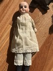 Antique Germany Doll Ruth 12  Very Old 1900s Bisque Leather Small Lady Body