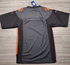 Bc Lions Cfl Football Reebok Jersey Mens Size S Nwt New Black Grey Orange