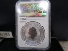 2020 P  1 Australia Silver Kangaroo Ngc Ms70 Early Releases Edmund Moy Signed