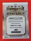 Robin Williams Worn Relic Wardrobe Card  d58 80 2021 Pop Century Mork   Mindy