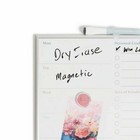 Magnetic 14  Whiteboard Dry Erase Pen Board With Marker Glossy Weekly Planner