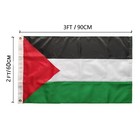 Palestine Flag Palestinian Flag 2x3ft - 60x90cm  2x3 Feet  60x90 Cm   Blue