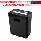 Commercial Office Shredder Paper Destroy Strip-cut Heavy-duty Cd Dvd Credit Card