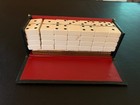 Crisloid Dominoes Double Six Game 28 Tiles Scoreboard W  Instructions one Broken