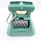Dog Pooper Scooper Foldable Portable Pet Poop Scoop With Waste Bags Roll