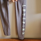 Pink Active Women s Leggings Yoga Pants Size Small Grey Color Love Pink
