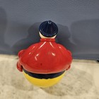 Ambi Toys Vintage Roly Poly Toy Clown Wobble Toy Cracked As Is Display Only