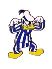 Disneyland Paris Dlp Exclusive Movie Night Pin 2025 Angry Donald Duck Pajamas