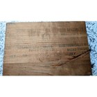 Vintage Big Metal Wood Block Ink Stamp Church  69 Wood Specialty Co Philadelphia
