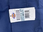 New Dickies Work Shirt  Medium Navy Blue Short Sleeve Regular Fit Mens
