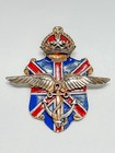 Vintage Ww2 Silson British And American Ambulance Corps Pin Badge Raf Medics