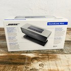 Bose Soundlink 359037-1300 Mini Bluetooth Speaker - Silver - Tested And Working