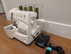 Singer 14t968dc Portable Electric Household Serger Sewing Machine W  Foot Pedal