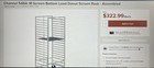 Channel 548a 18 Screen Bottom Load Donut Screen Rack- Assembled