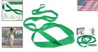 High-quality Navy Green Yoga Stretch Strap For Flexibility   Rehabilitation