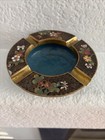Beautiful Chinese Cloisonn   Gold Gilded Dragons Chasing Pearl Late Qing Dynasty