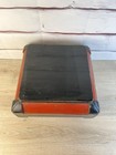 Atq Wood Chinese Red Lacquer Qing Dynasty  Square Box With Lid