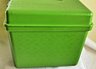 Vintage 1970s Wil-hold Wilson Green Sewing Chest Storage Box 1 Tray
