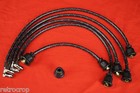 Farmall A Av B Bn C Super A  C113 Red Cloth Cover Copper Spark Plug Wire Set Ih