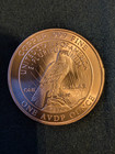 1 Oz  Peace  999 Fine Copper Round