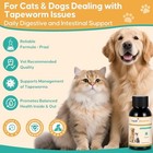 Bikontrun Dewormer For Cats   Dogs  Tapeworm Support Liquid Formula  60 Ml