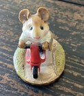 Wee Forest Folk M-152 Scooter Mouse Tan Pants 1987 Wp With Wee Forest Folk Box
