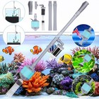 Hygger Fish Tank Cleaner Aquarium Gravel Water Changer Vacuum Syphon Pump Pipe