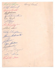 1966-1967 Portland Buckaroos Team Signed Photograph  18 Signatures  Whl Hockey