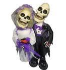 Vintage Newly Deads Halloween Bride Groom Skeleton Sings I Got You Sunny   Cher