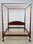 74640  Louis Irion Bench Made Walnut Queen Bed
