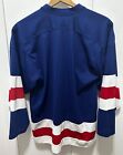 Vintage New York Rangers Team Jersey Ccm Blue Size Medium