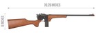 Hg-196lw Gas Powered M712 Full Metal Airsoft Sniper Rifle  black wood 